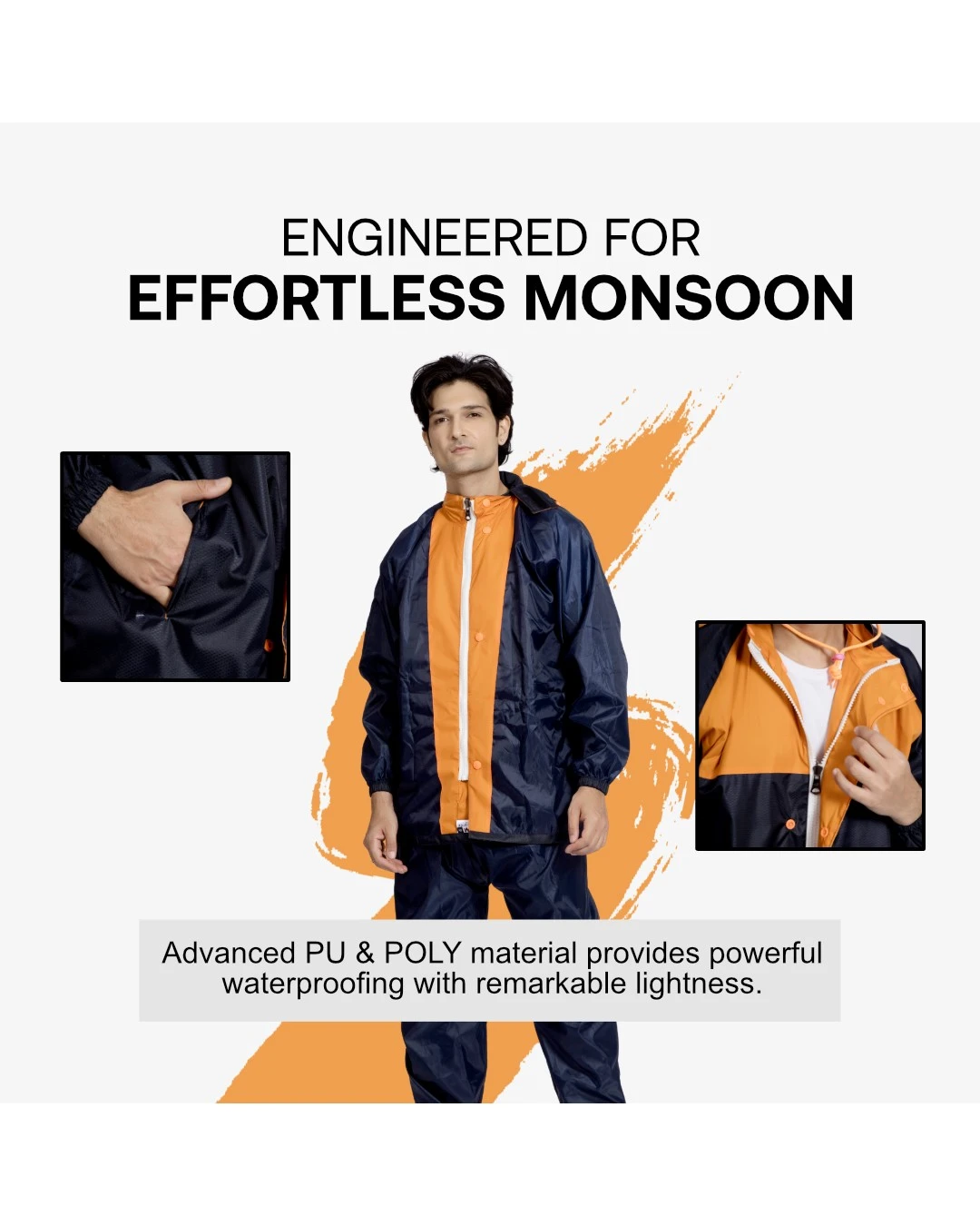 93M Reversible Skin Taping Rainsuit - Image 8