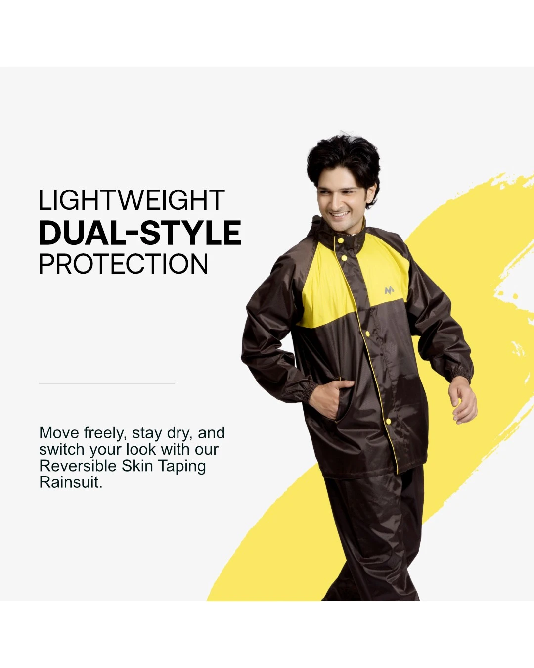 93M Reversible Skin Taping Rainsuit - Image 10