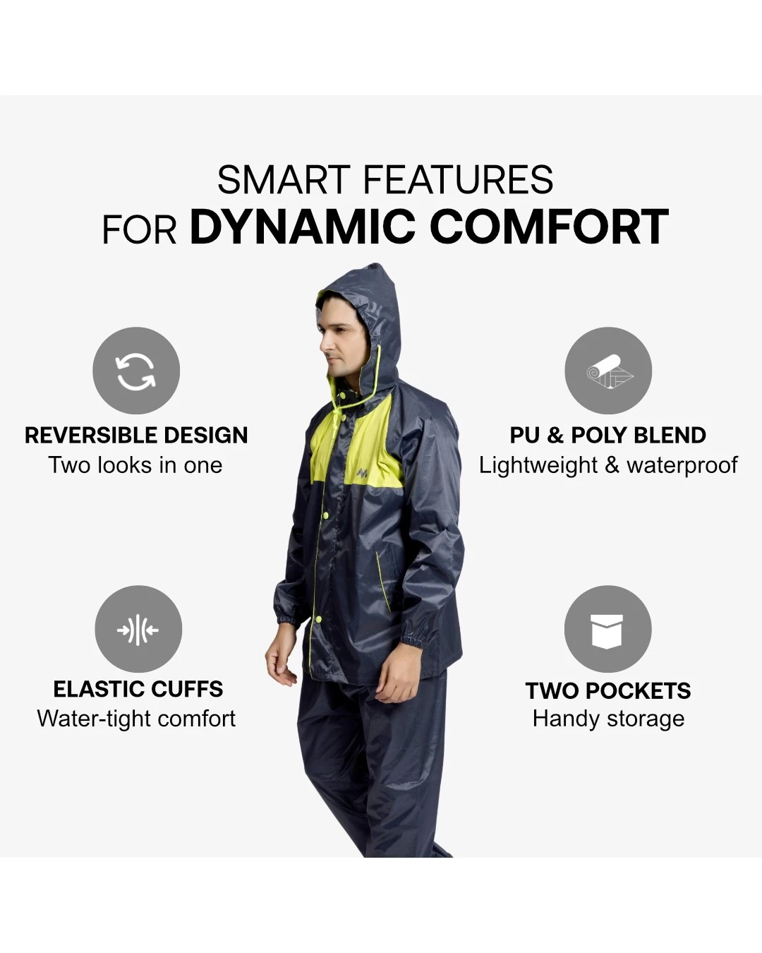 93M Reversible Skin Taping Rainsuit - Image 15
