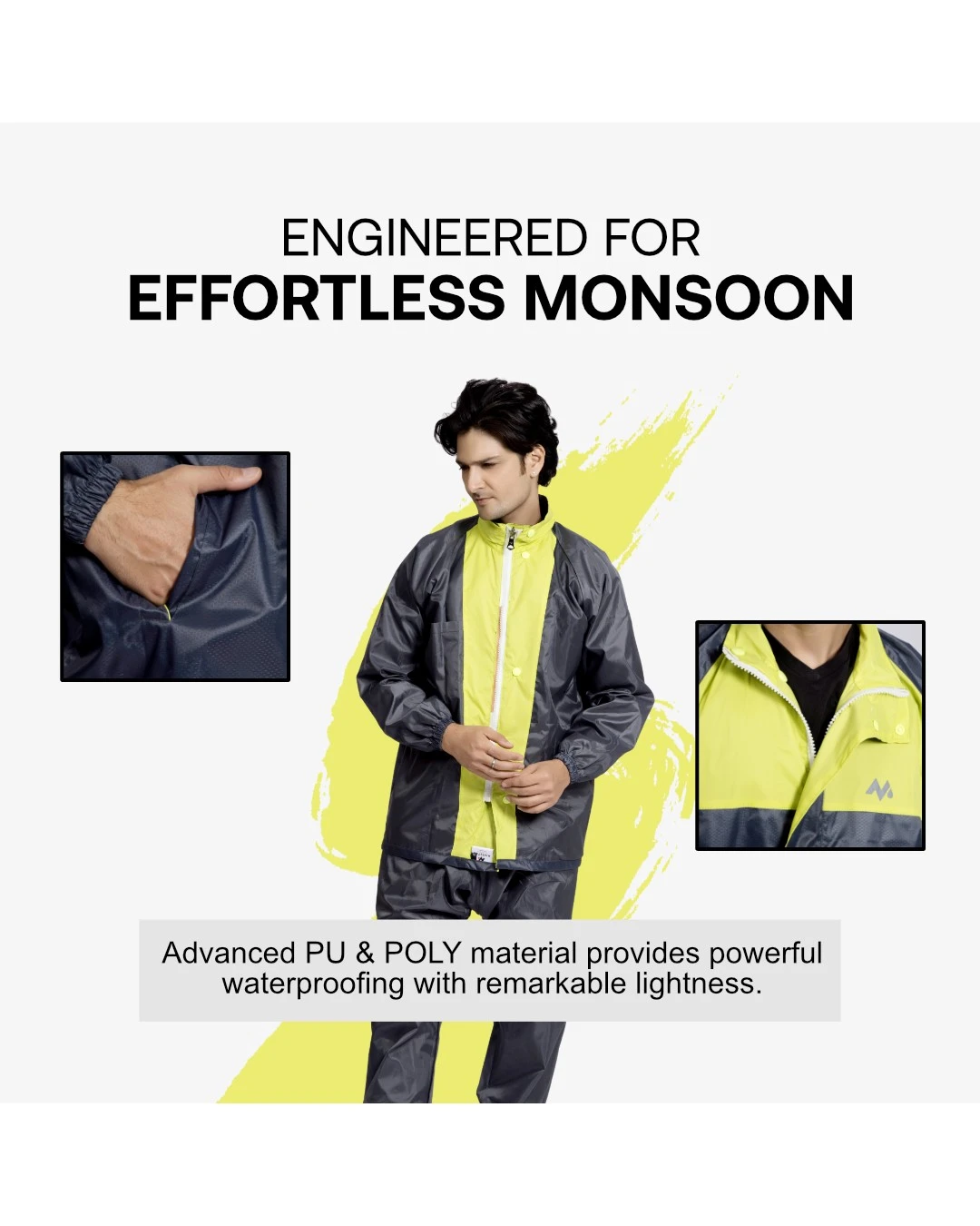 93M Reversible Skin Taping Rainsuit - Image 16