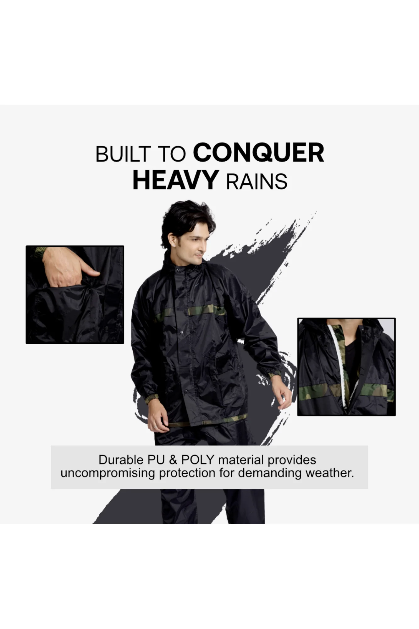 94M Reversible DESIRE FIGHTER Taping Rainsuit - Image 35