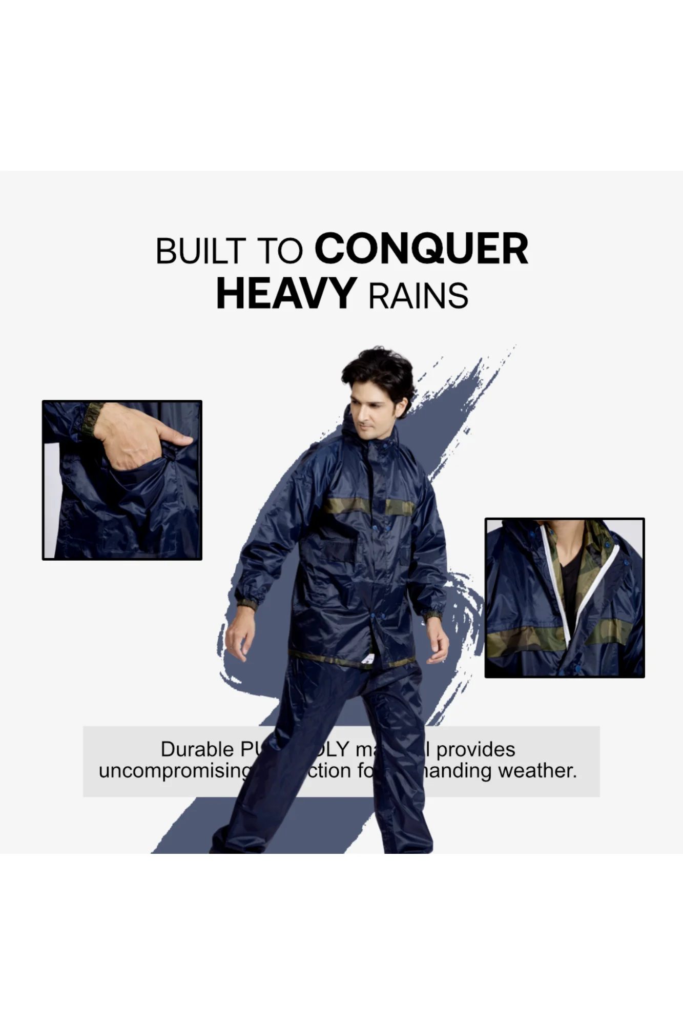 94M Reversible DESIRE FIGHTER Taping Rainsuit - Image 39