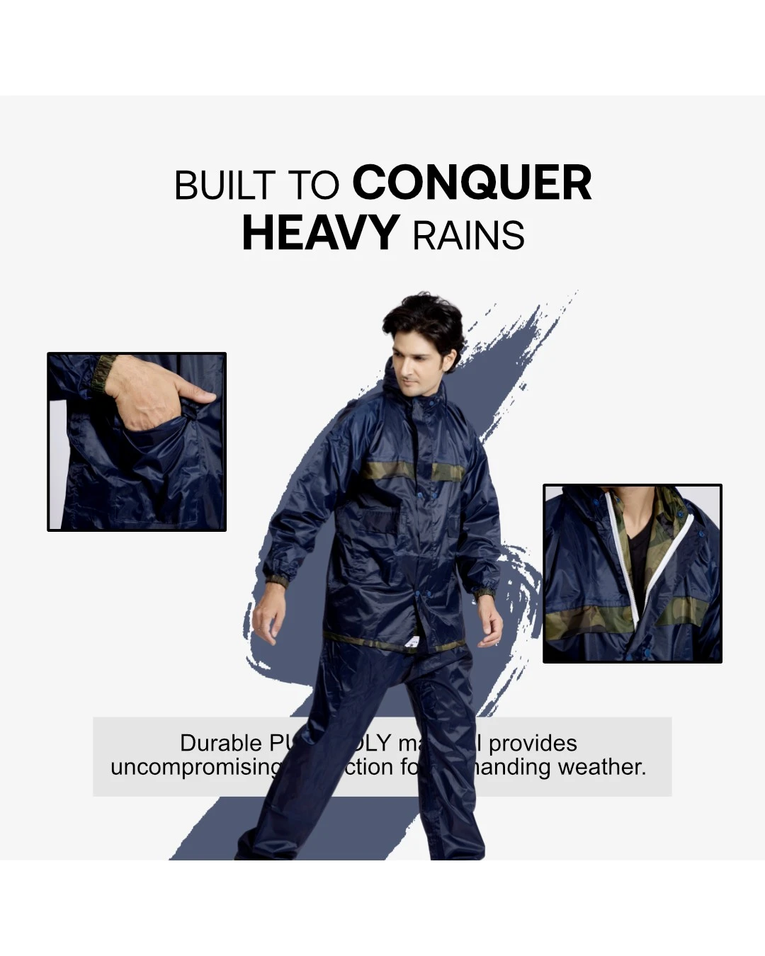 94M Reversible DESIRE FIGHTER Taping Rainsuit - Image 8