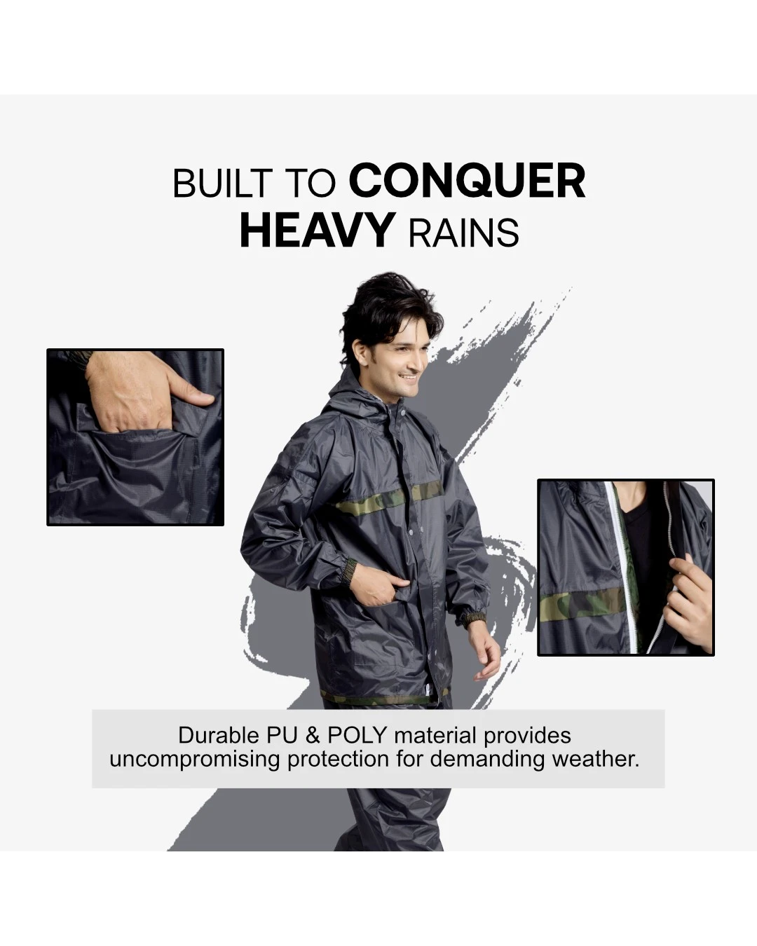 94M Reversible DESIRE FIGHTER Taping Rainsuit - Image 16