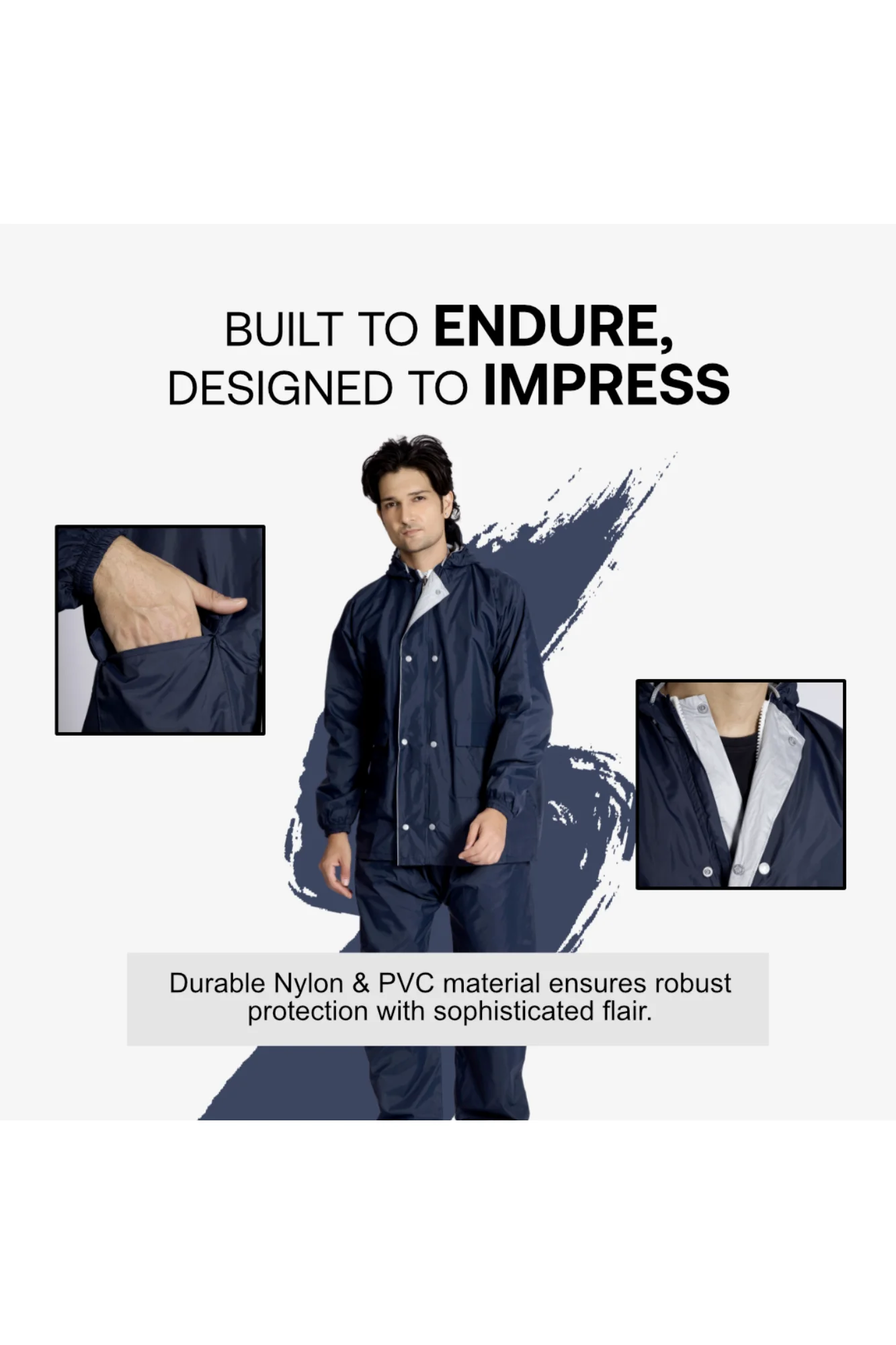 95M Reversible SOLITAIRE Rainsuit - Image 35
