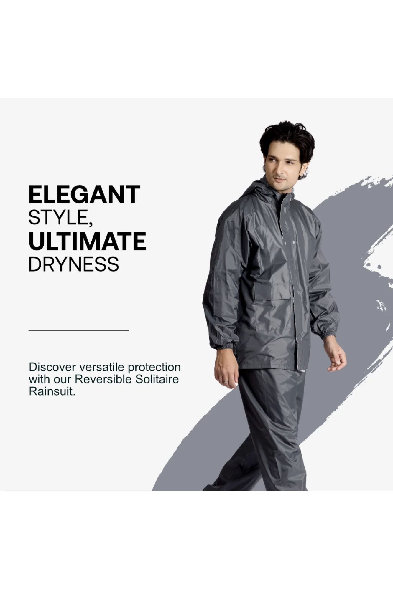 95M Reversible SOLITAIRE Rainsuit - Image 37