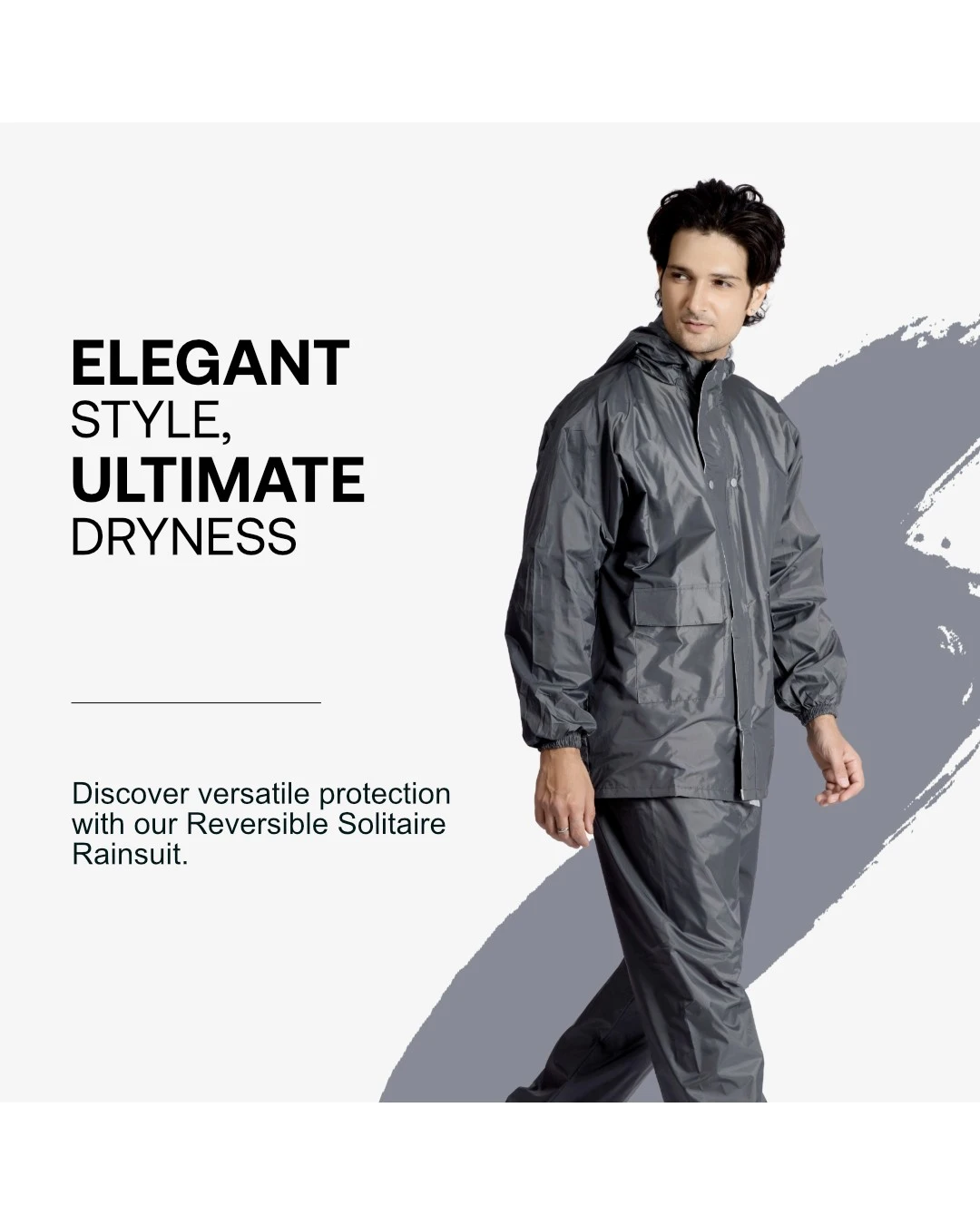 95M Reversible SOLITAIRE Rainsuit - Image 6