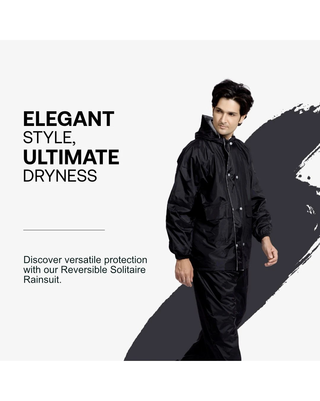 95M Reversible SOLITAIRE Rainsuit - Image 10