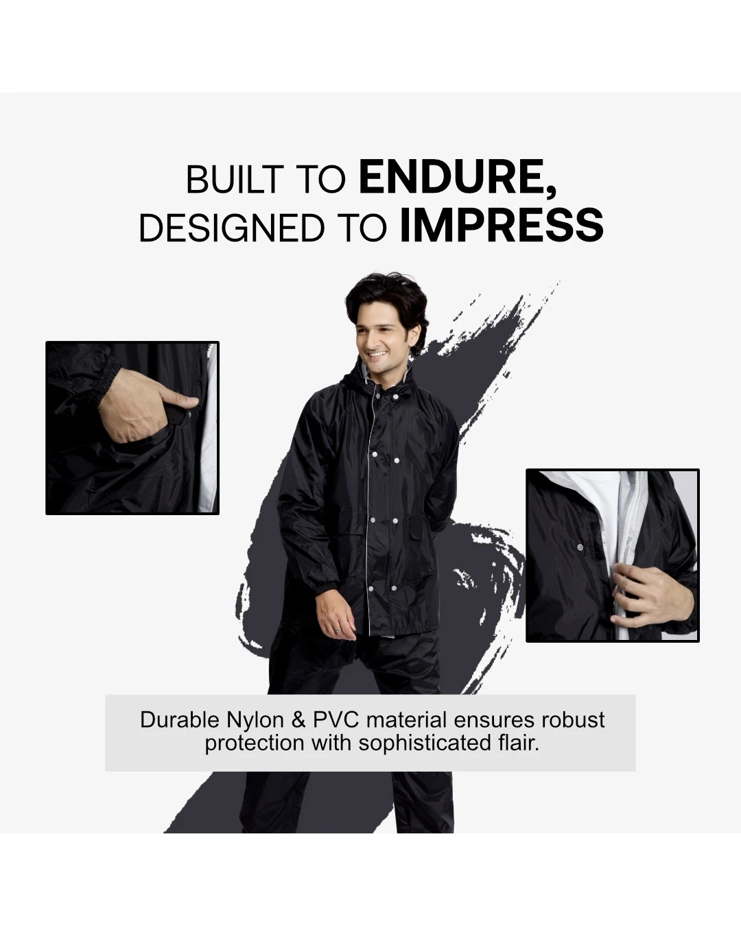 95M Reversible SOLITAIRE Rainsuit - Image 12