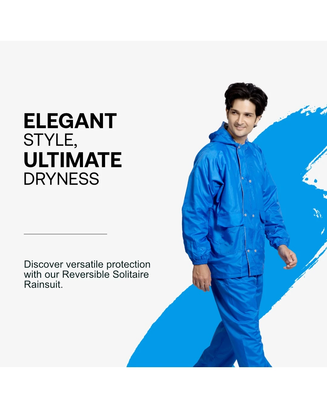 95M Reversible SOLITAIRE Rainsuit - Image 14