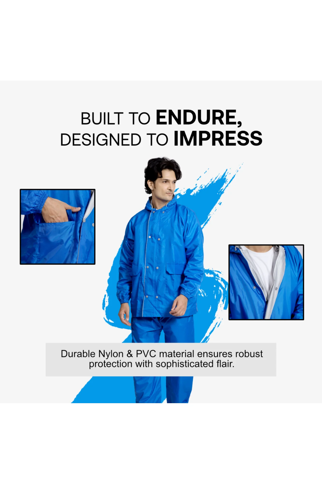 95M Reversible SOLITAIRE Rainsuit - Image 47