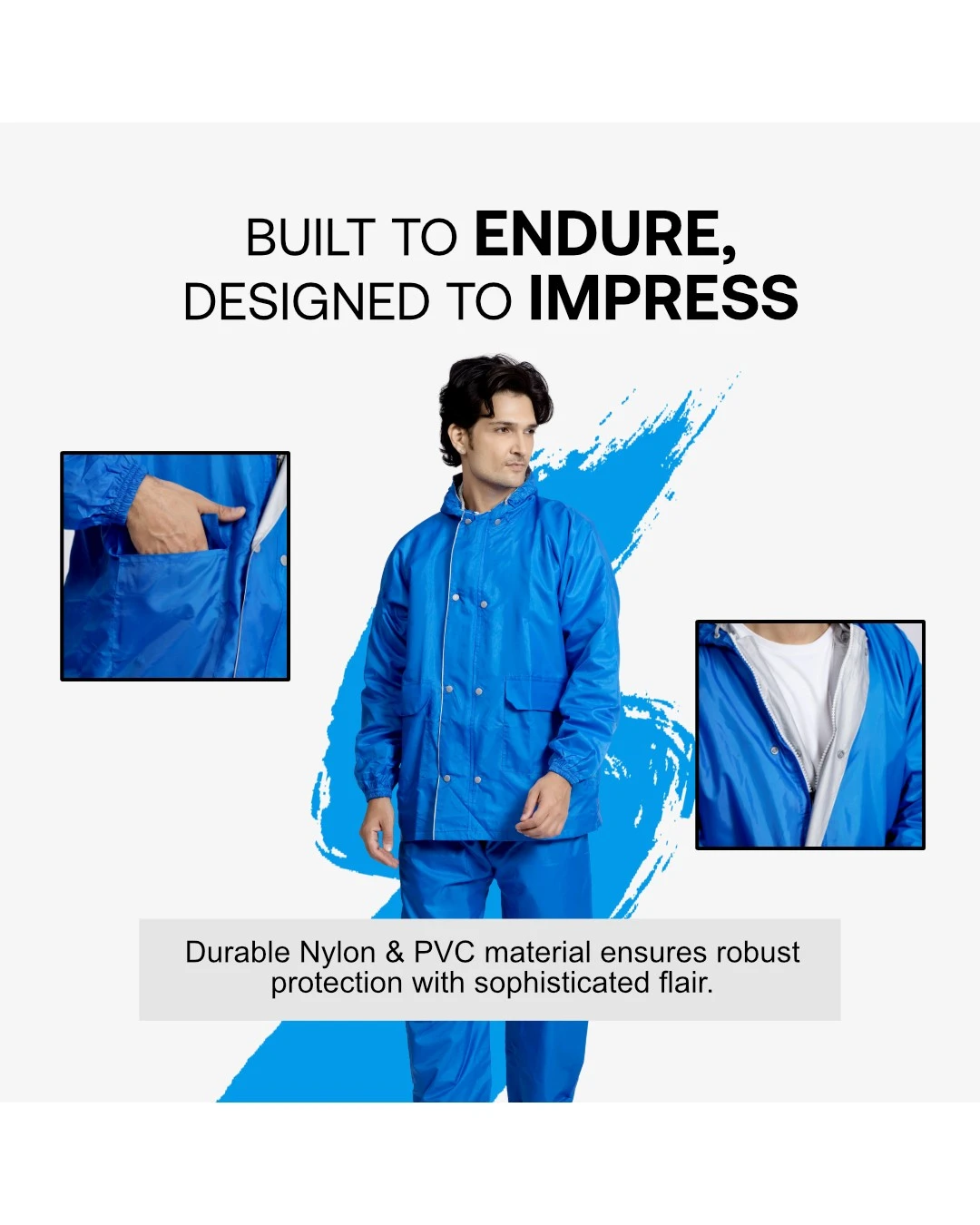 95M Reversible SOLITAIRE Rainsuit - Image 16