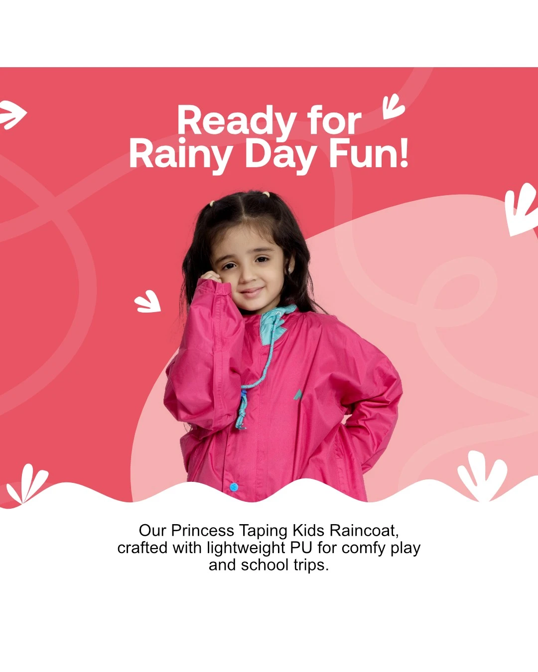 45K PRINCESS Taping Kids Raincoat - Image 12